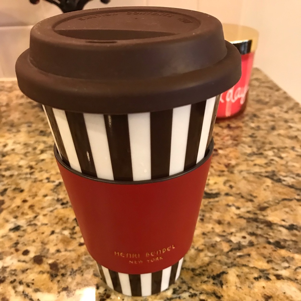 Henri Bendel Iconic Stripes Tumbler!